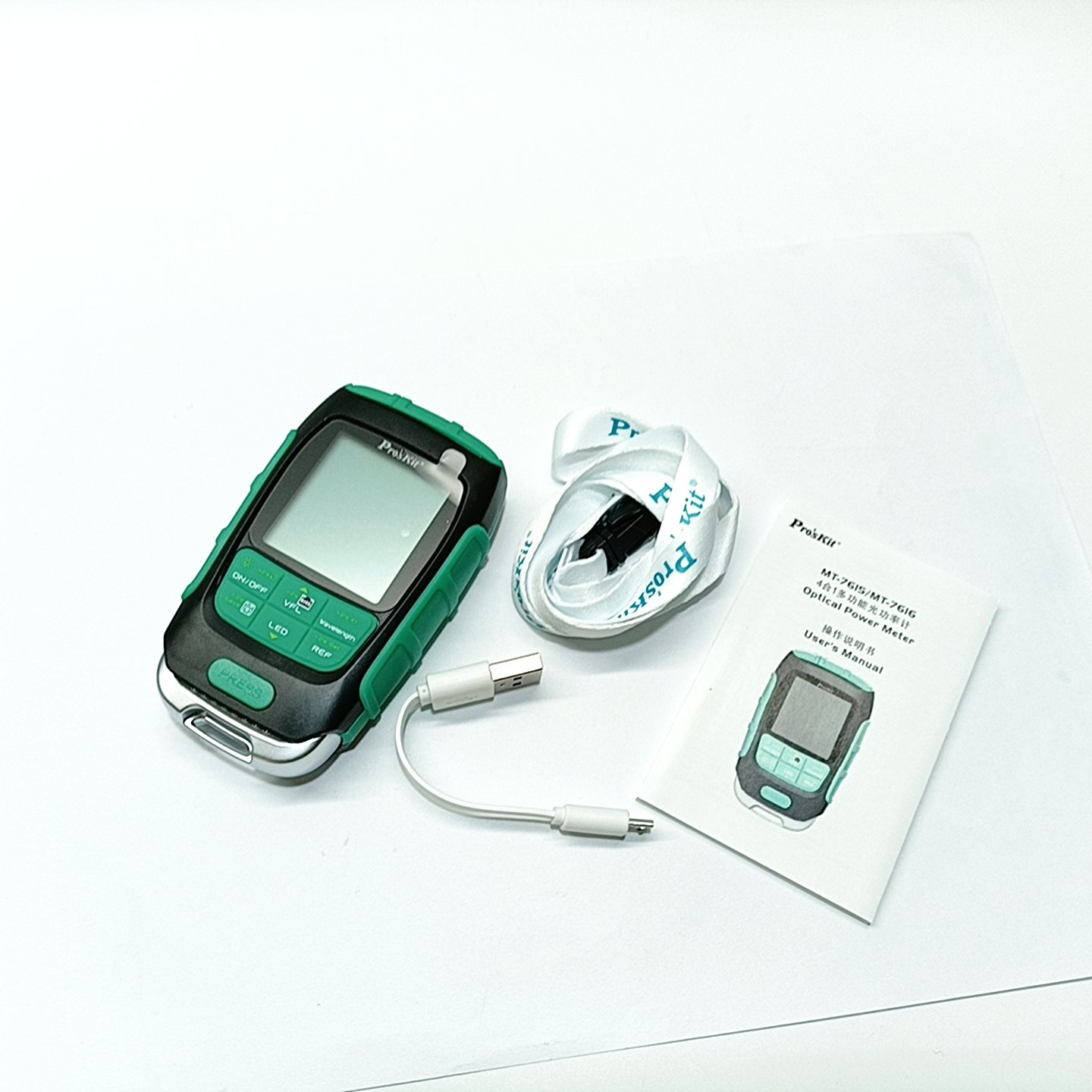 MT-7615 4 in 1 Fiber Optical Power Meter Multifunctional Optical Pen Tester Disconnected LAN Cable Failure Tester