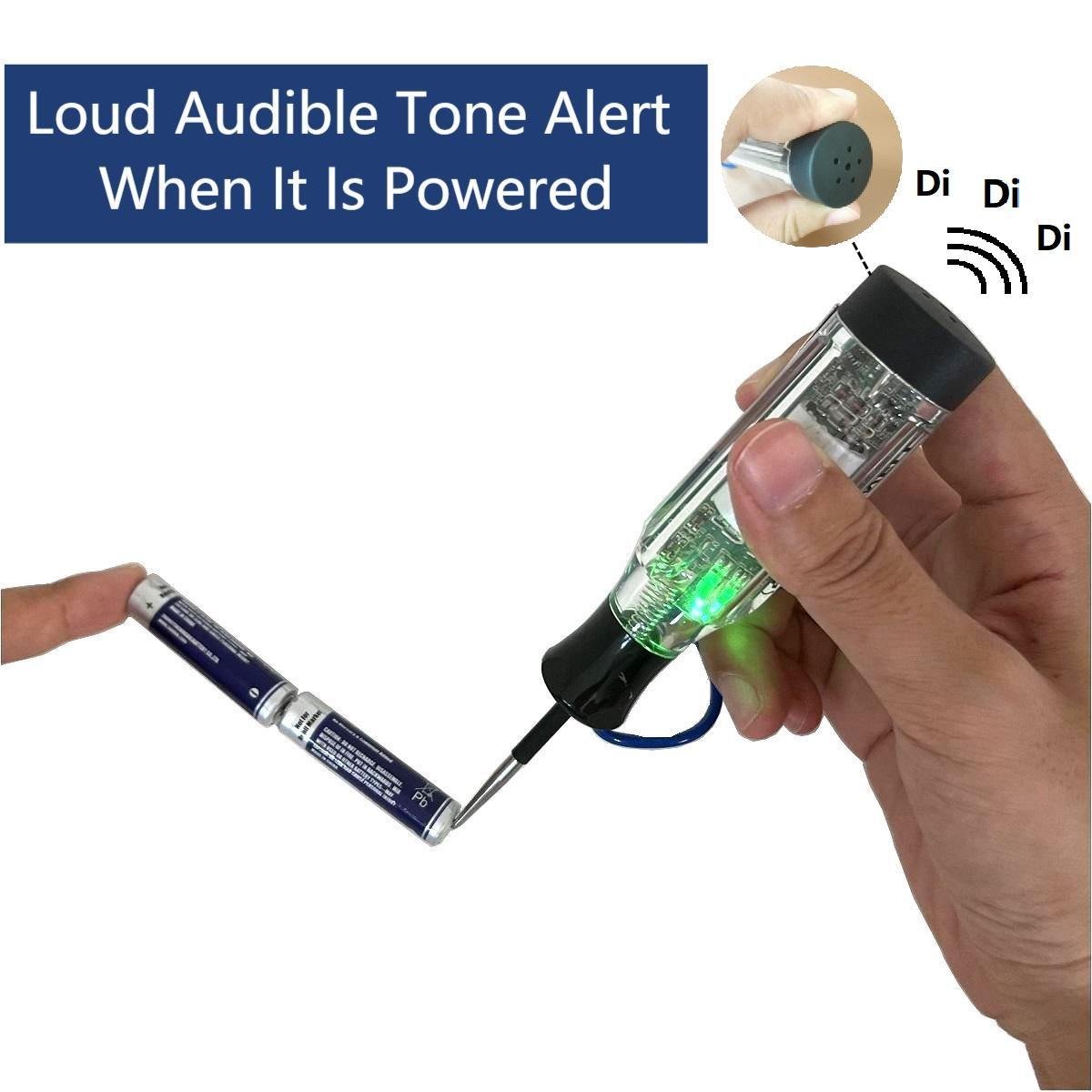 Automotive Cord Free Circuit Tester 3-30V DC Voltage Snap on Light Test Pen LED Cordless Diagnostic Tool Car Truck Motorcycle
