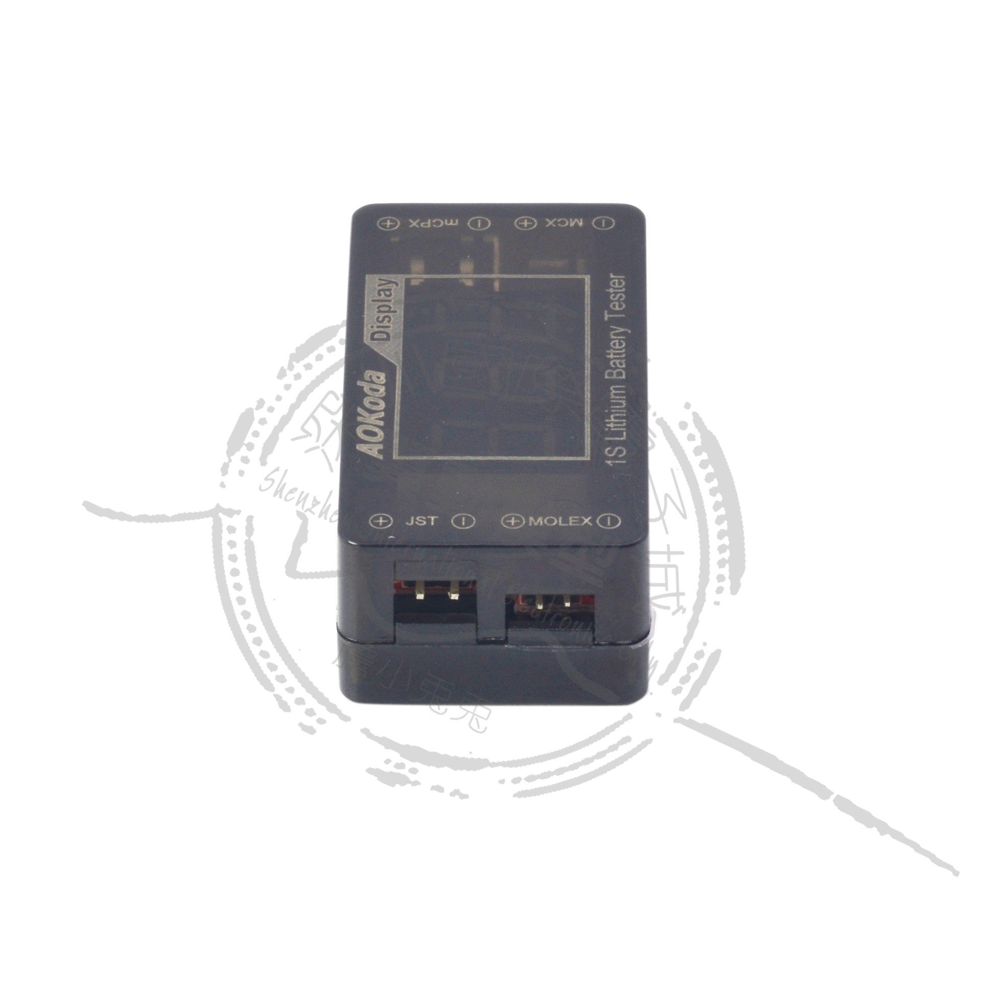 AOKoda 041 High Quality Digital Battery Capacity Checker Controller Tester 1-7S with DC & AC Ports for Testing Battery Voltage