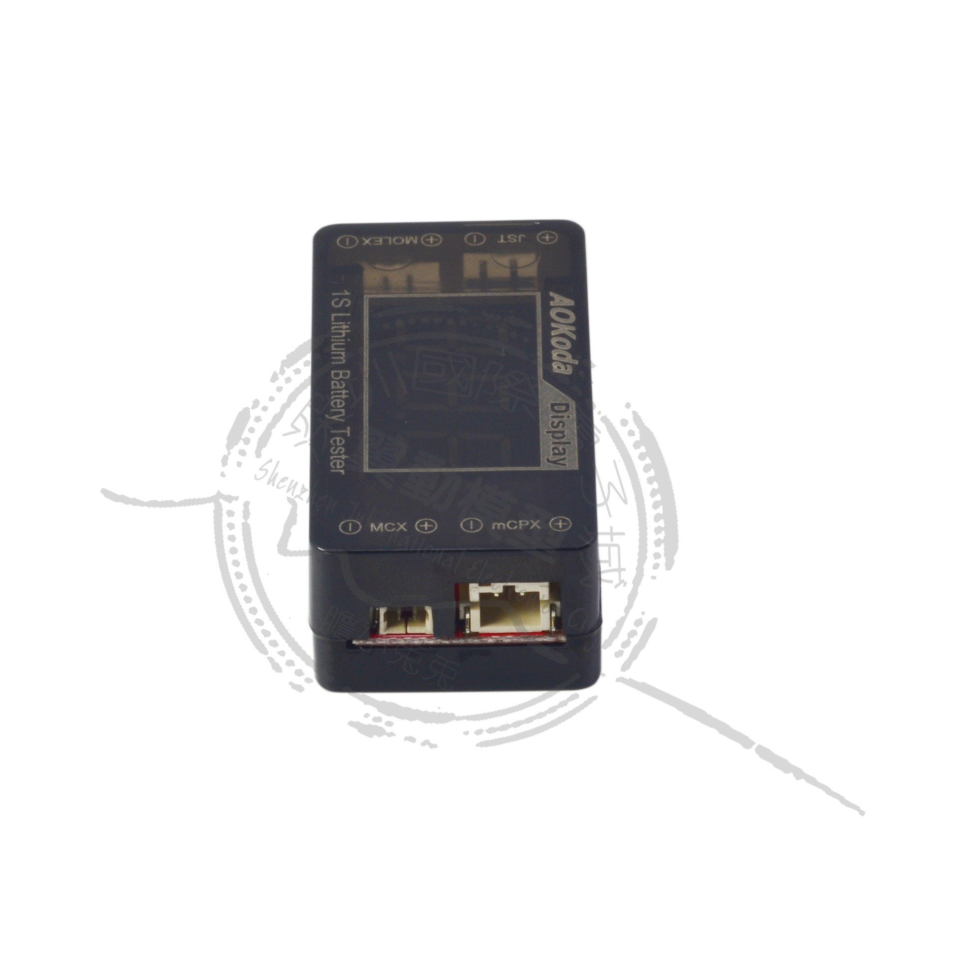 AOKoda 041 High Quality Digital Battery Capacity Checker Controller Tester 1-7S with DC & AC Ports for Testing Battery Voltage