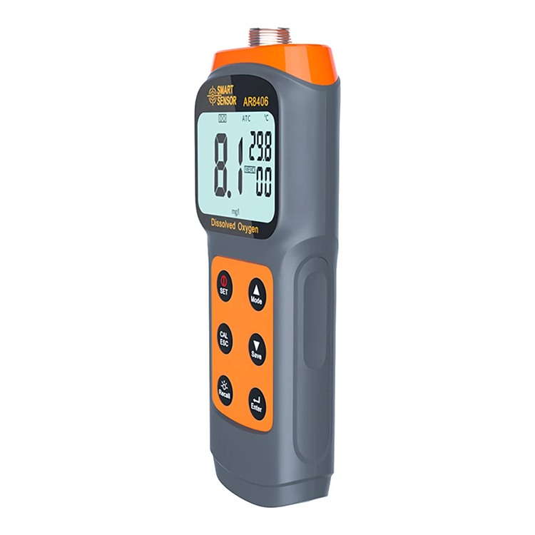 SMART SENSOR AR8406 Portable Dissolved Oxygen meter detector for water solutions dissolved oxygen