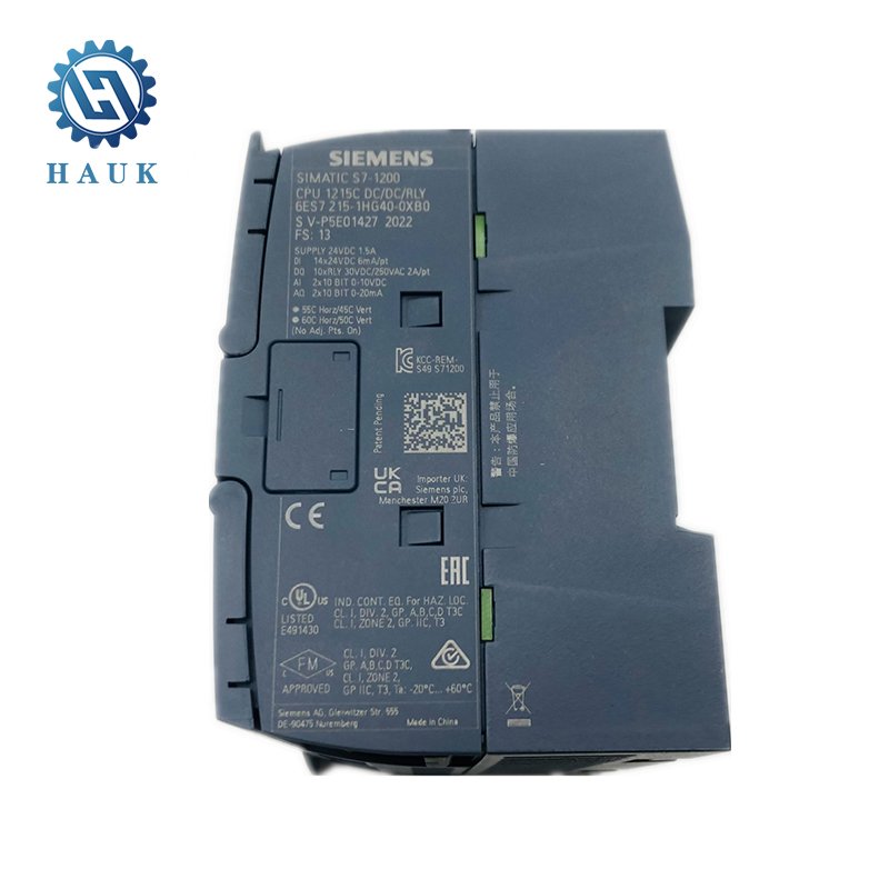 sie mens plc pac dedicated controllers module new and original programming SIMATIC S7-1200 CPU 6ES7215-1HG40-0XB0