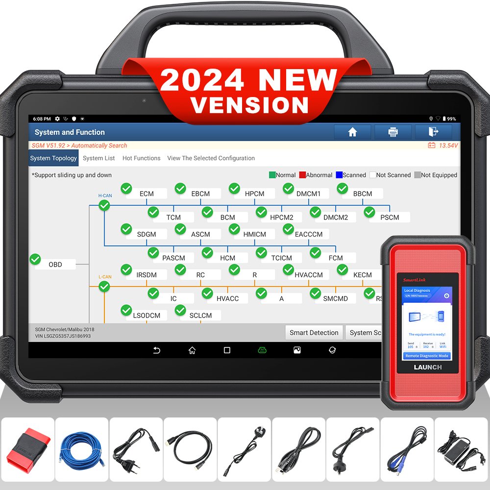 2024 model launch x431 pad 7 ev kit vehicle inspection device scanner automobile car computer tester auto diagnostic tools