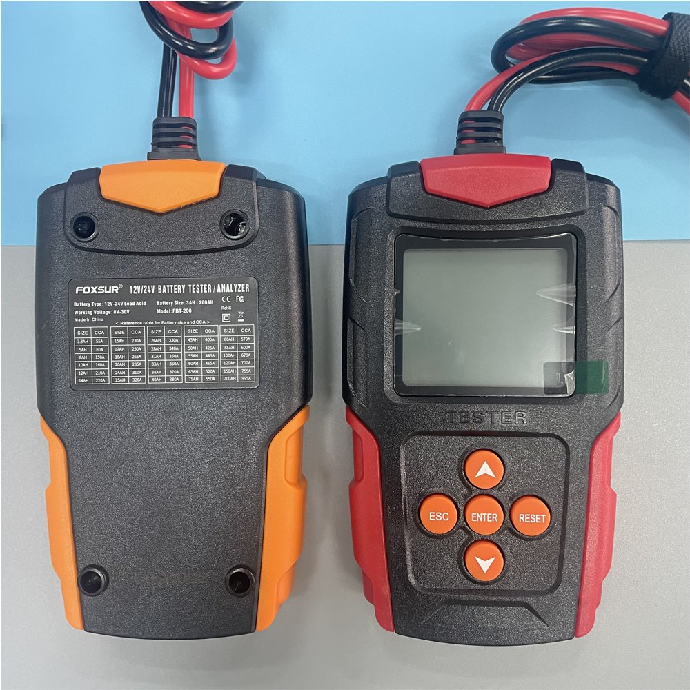 Automotive Battery Tester Digital Lead Acid Tester Battery Portable smart 12V 24Voltage Battery Analyzer