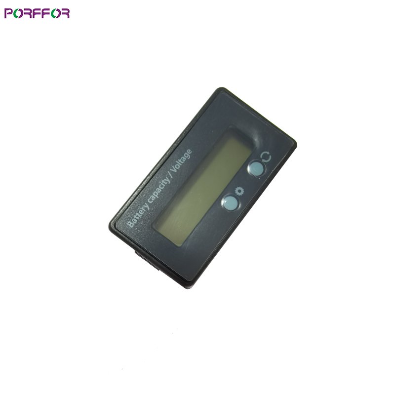 Gel Battery 5V 6V 6.4V 7V 12V 24V 36V 48V 60V 5V-73V Digital High Voltage Battery Tester Voltage Indicator Solar Battery Tester