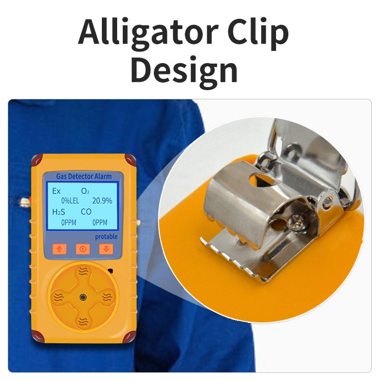 High Quality KP826 H2S detector CO detector propane gas detector CH4 O2 SO2 NO2 multi gas tester
