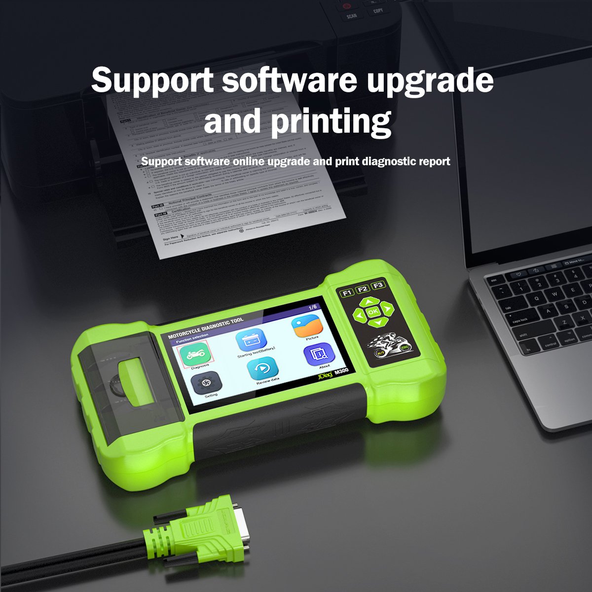 New Jdiag Manufacturer M300 Motorcycle Diagnostic Tool Support For BMW Harley DUCATI Motorcycle Scanner Diagnostic Tools