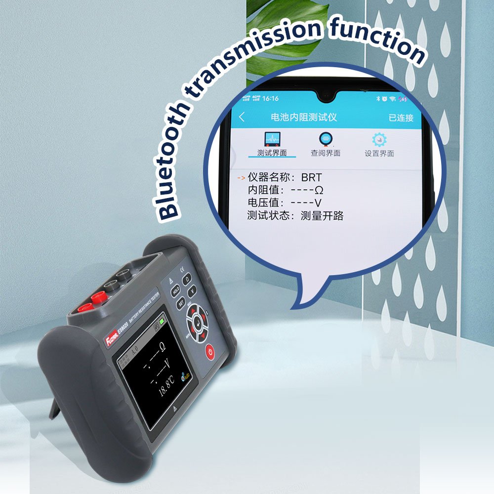 Updated Version ES8020 Universal rechargeable battery internal resistance tester for Lead storage lithium battery measurement