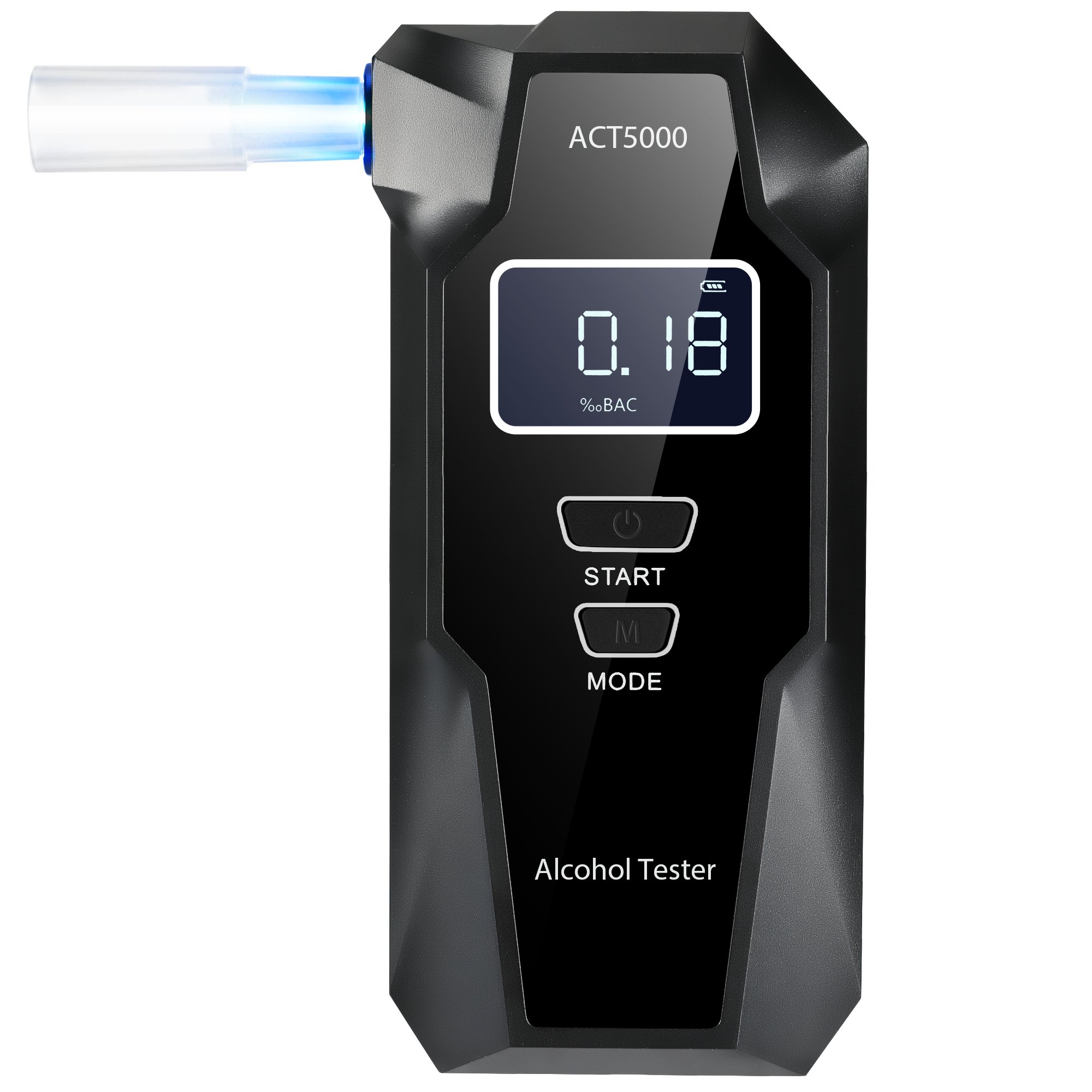 High sensitivity fuel cell breathalyzer alcohol detector alcohol tester factory alcohol test