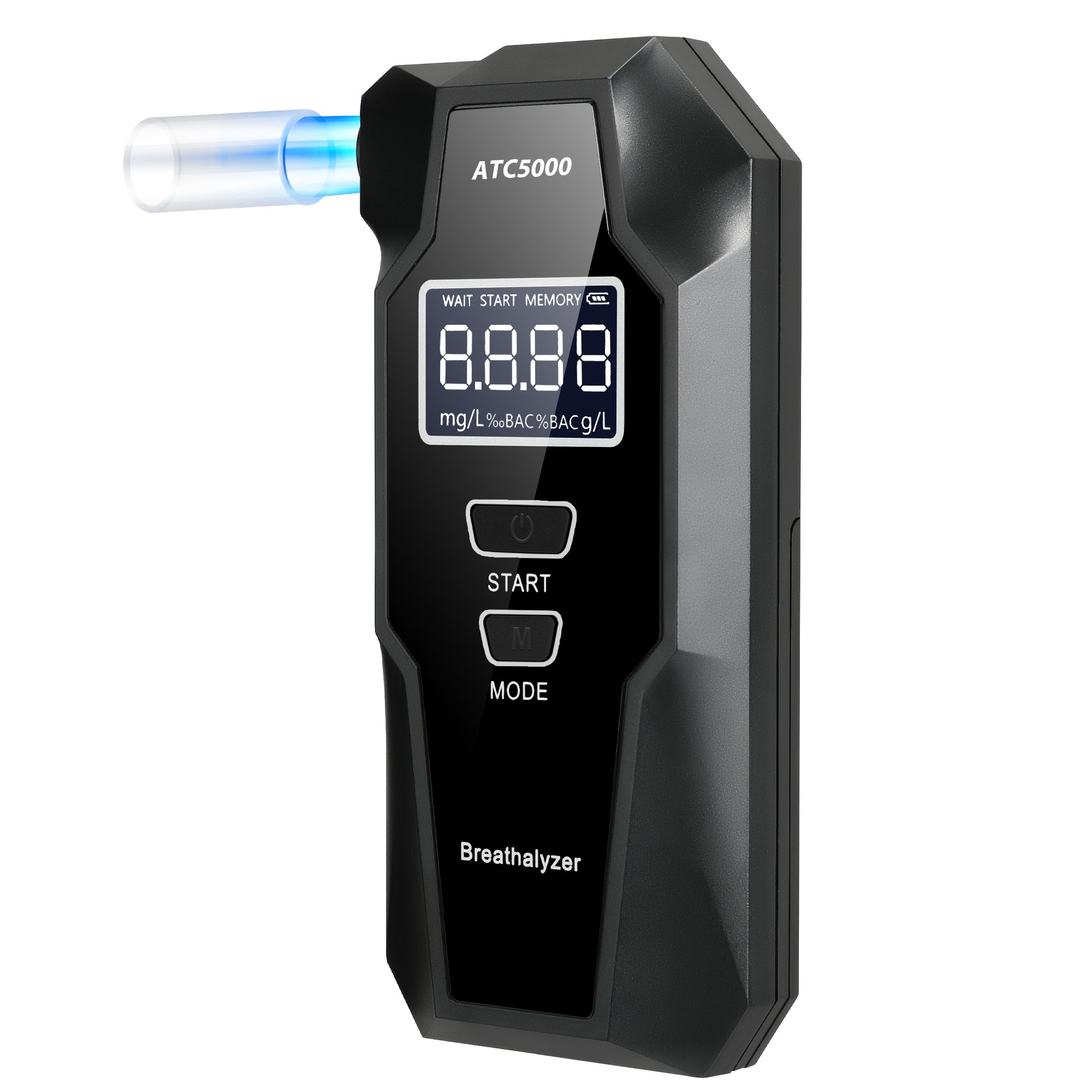 High sensitivity fuel cell breathalyzer alcohol detector alcohol tester factory alcohol test