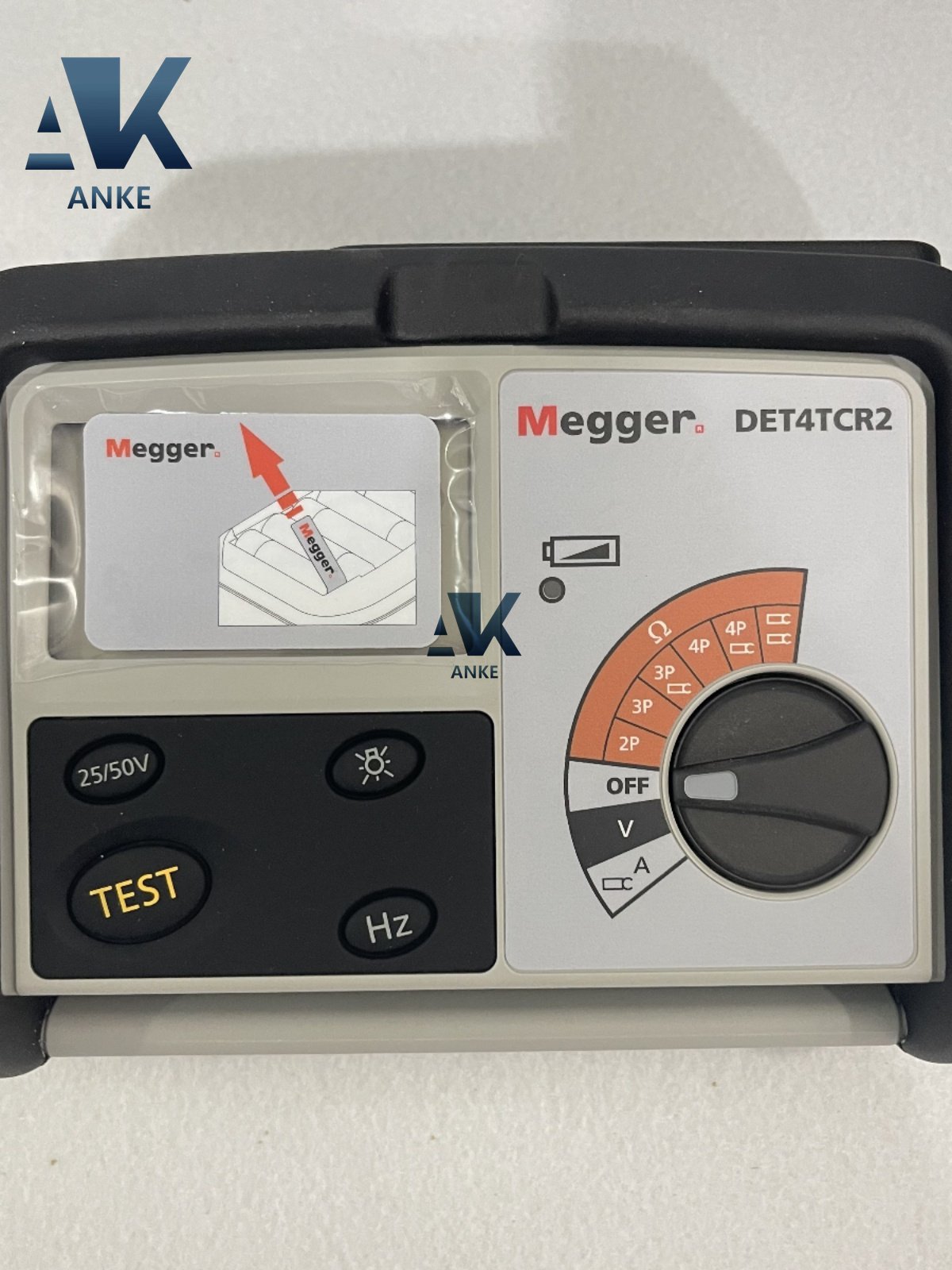 Megger DET4TCR2 Earth Tester 4 Pole Ground Resistance Tester