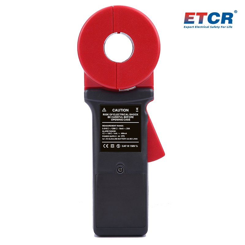 ETCR2100C+ Multi Function Digital Clamp Ground Earth Resistance Tester Leakage Current 20A Clamp Meter