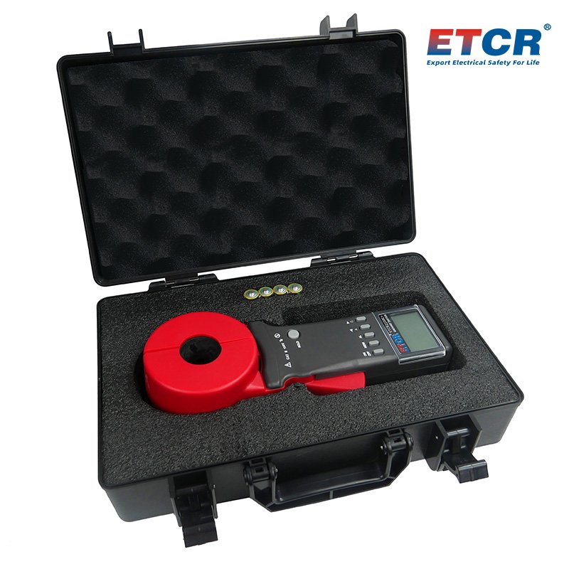 ETCR2100C+ Multi Function Digital Clamp Ground Earth Resistance Tester Leakage Current 20A Clamp Meter