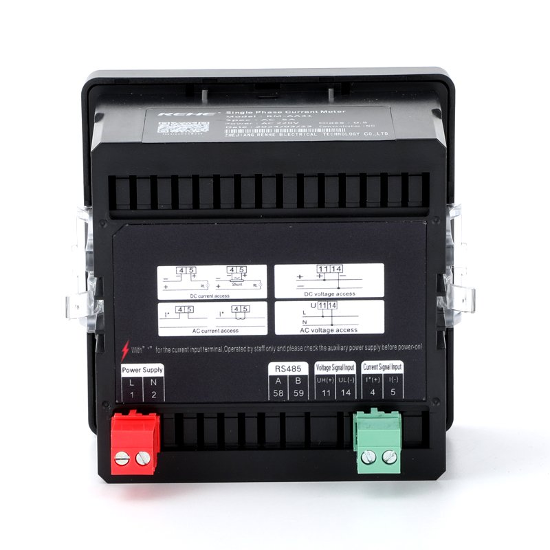 REHE RN-AA31 LED Digital Panel Ampere Meter 96*96mm Digital Current Meter Single Phase Digital Ampere Meter