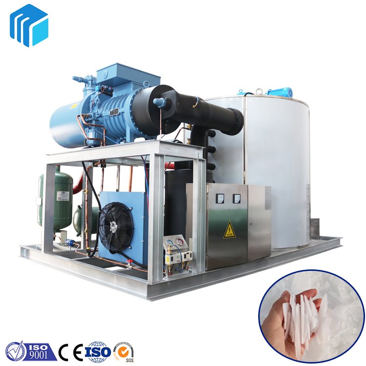 Eternity Industrial Flake Ice Machine Fresh Water Cooling for fishery shipping Dry ice