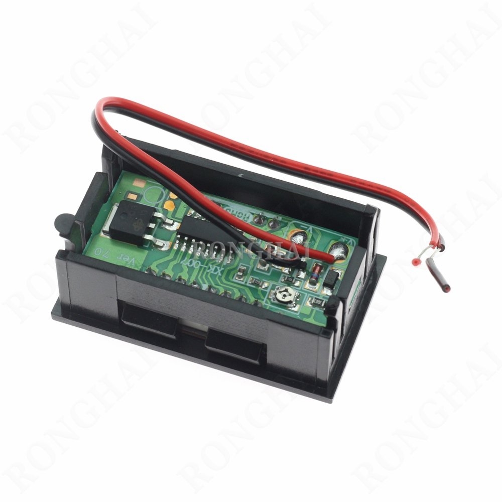 DC 12V-60V 72V 84V Digital Red Lead Acid Battery Capacity Indicator Lead-acid Battery Charge Level LED Voltmeter Tester Meter