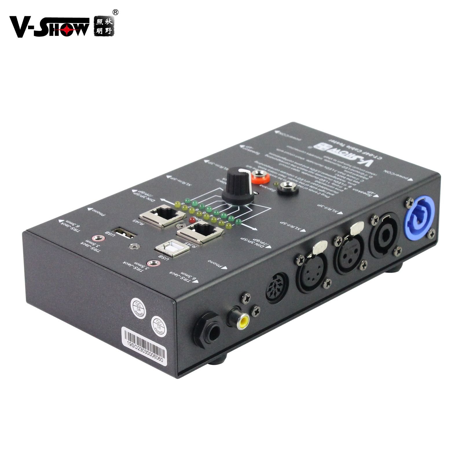 VSHOW CT04 Accuracy Pro USB(A-B) Rj45 Network Cable Tester With Multi Function Test Cables