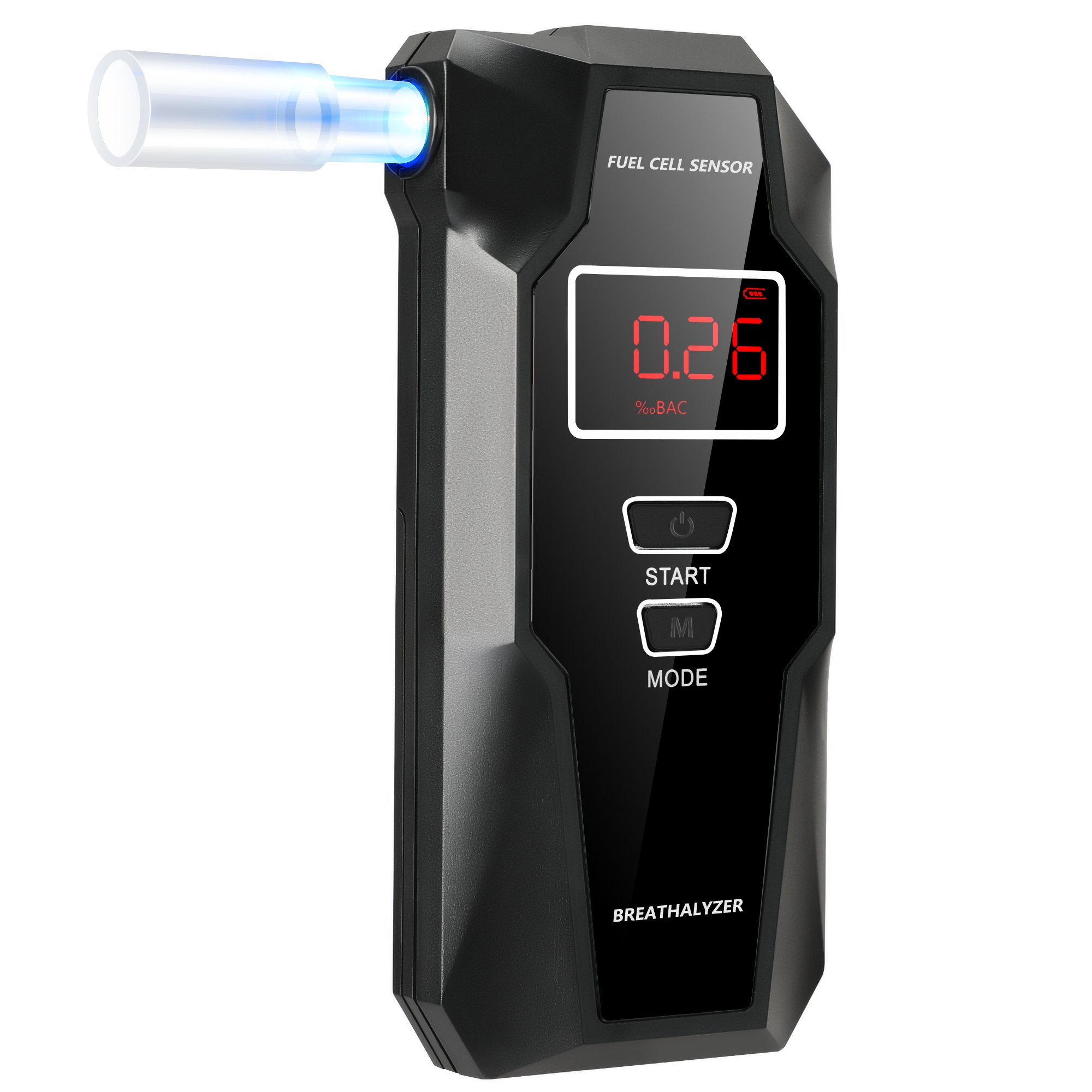 Factory fuel cell breathalyzer high quality alcohol meter professional alcohol tester machine