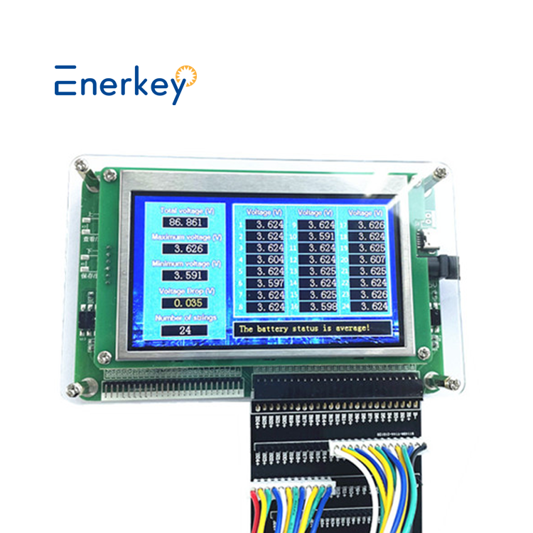 1S-24S Lithium Battery Pack Single Cell Measurement Series String Voltage Measuring Instrument Identify Tester Li-ion Lifepo4