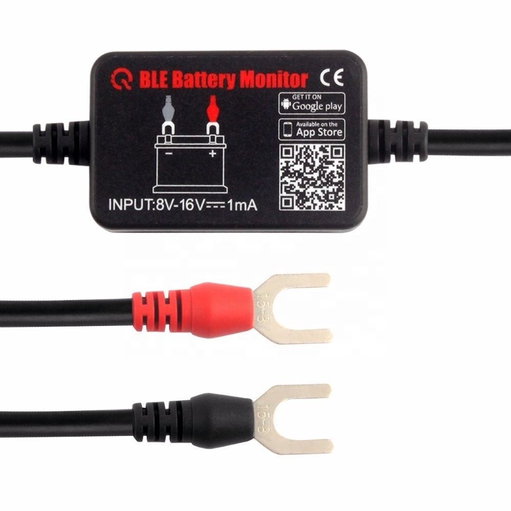 QUICKLYNKS Battery Monitor Bluetooth 4.0 Simple and Cheap 12V Battery Tester Automobile Health Monitoring BM2