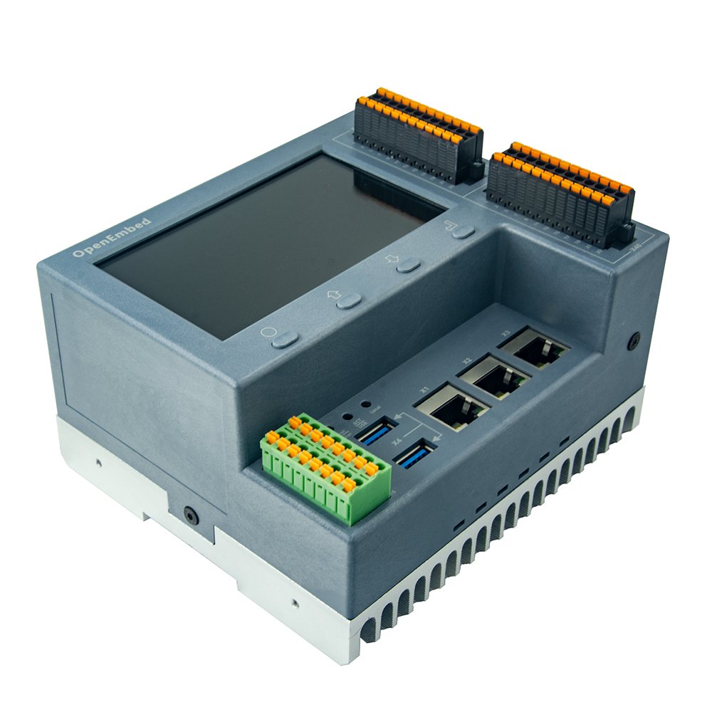 4.3" Touch screen PLC with HMI RK3588 Programmable Industrial IoT All-in-one RockChip 32G PLC Programming Logic Controller