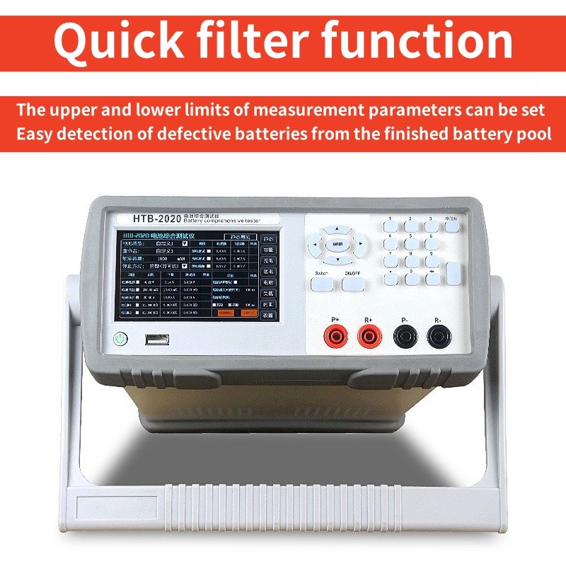 Battery tester battery capacity Internal resistance test High-Precision Battery tester can be charged and discharged