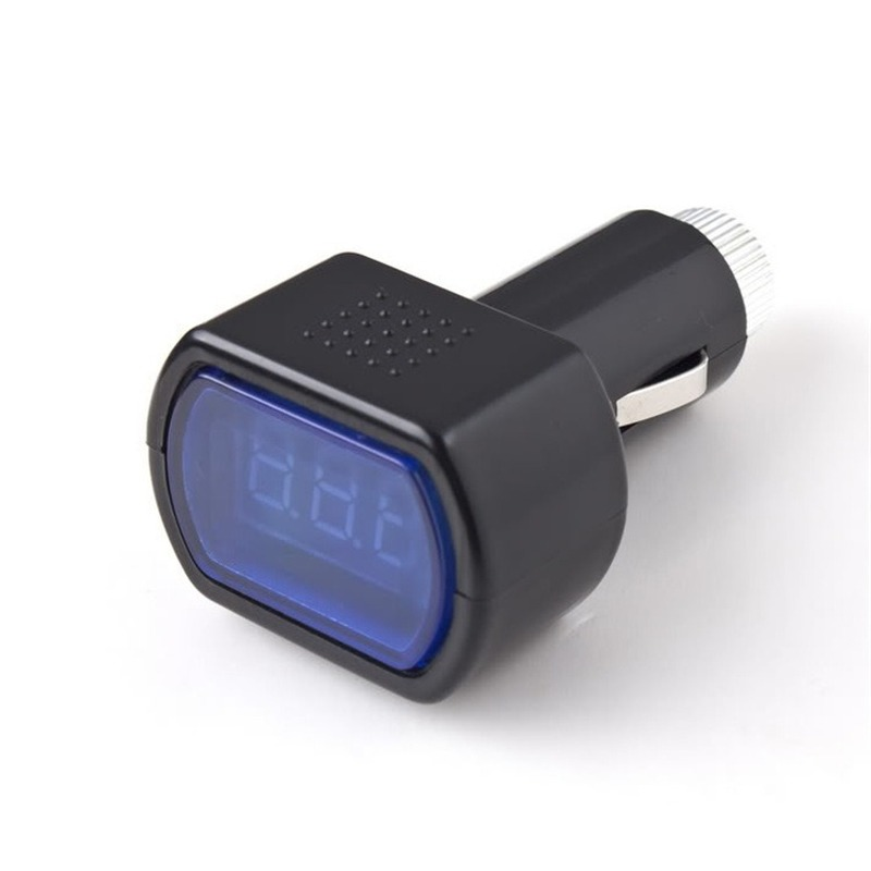 Universal LED Digital Display Cigarette Lighter Electric Voltage Meter For Auto Car Vehicle Battery Monitor Voltmeter