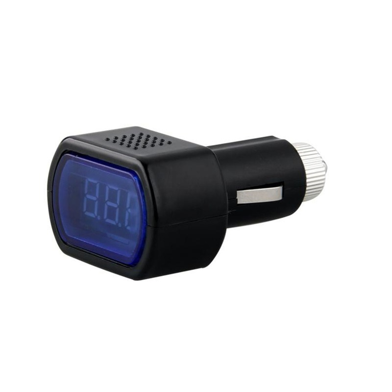 Universal LED Digital Display Cigarette Lighter Electric Voltage Meter For Auto Car Vehicle Battery Monitor Voltmeter