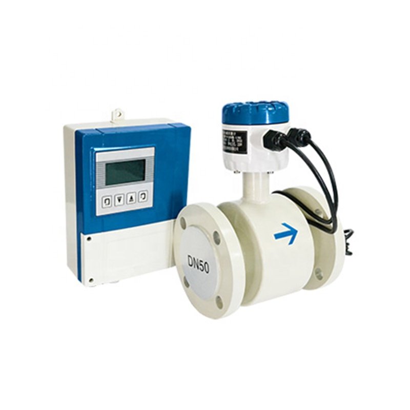 Integrated electromagnetic flowmeter Natural gas turbine flow meter with lcd display compressed gas flowmeter