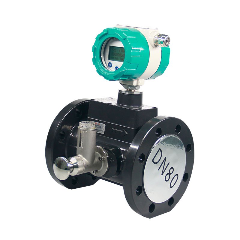 Integrated electromagnetic flowmeter Natural gas turbine flow meter with lcd display compressed gas flowmeter