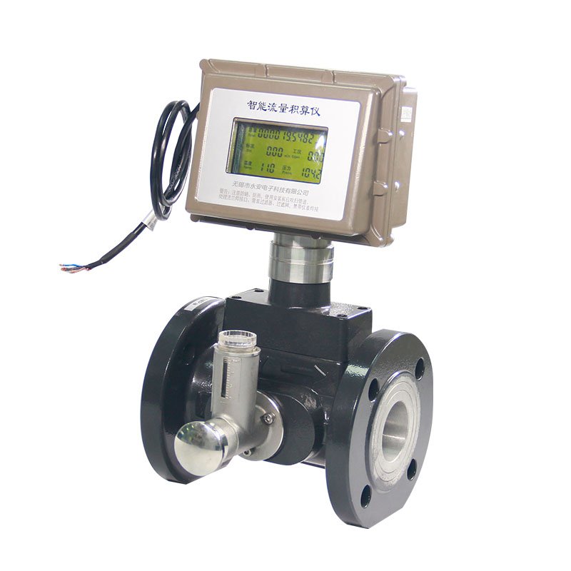 Integrated electromagnetic flowmeter Natural gas turbine flow meter with lcd display compressed gas flowmeter