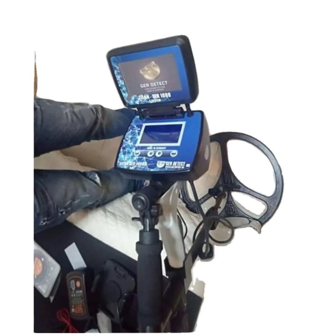 New Outdoor Titan Ger 1000 Metal Detector For Gold Hunting / Long Range Gold Metal Detector 3D 5 Multi Systems