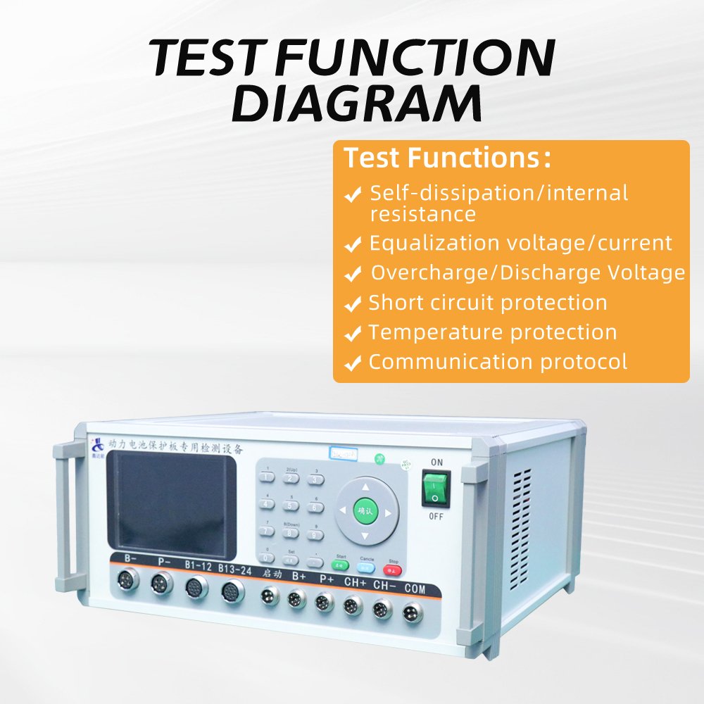 Hot Sale 1-24Series BMS Testers Lithium Battery Board Protective Plate Test Equipment Testing Machine
