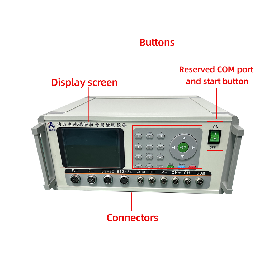 Hot Sale 1-24Series BMS Testers Lithium Battery Board Protective Plate Test Equipment Testing Machine