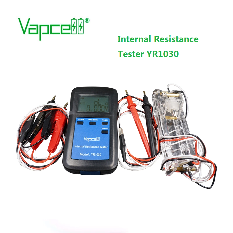 Mooch test YR1030 Resistance Voltage internal resistance Tester battery vapcell YR1030 tester lithium battery YR1030 tested