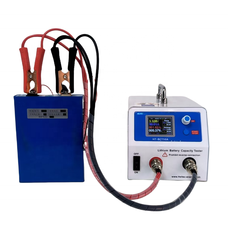 Single Channel 50A Charging & Discharging Current Adjustable Machine Lithium Battery Capacity Tester Lead Acid Battery Analyzer