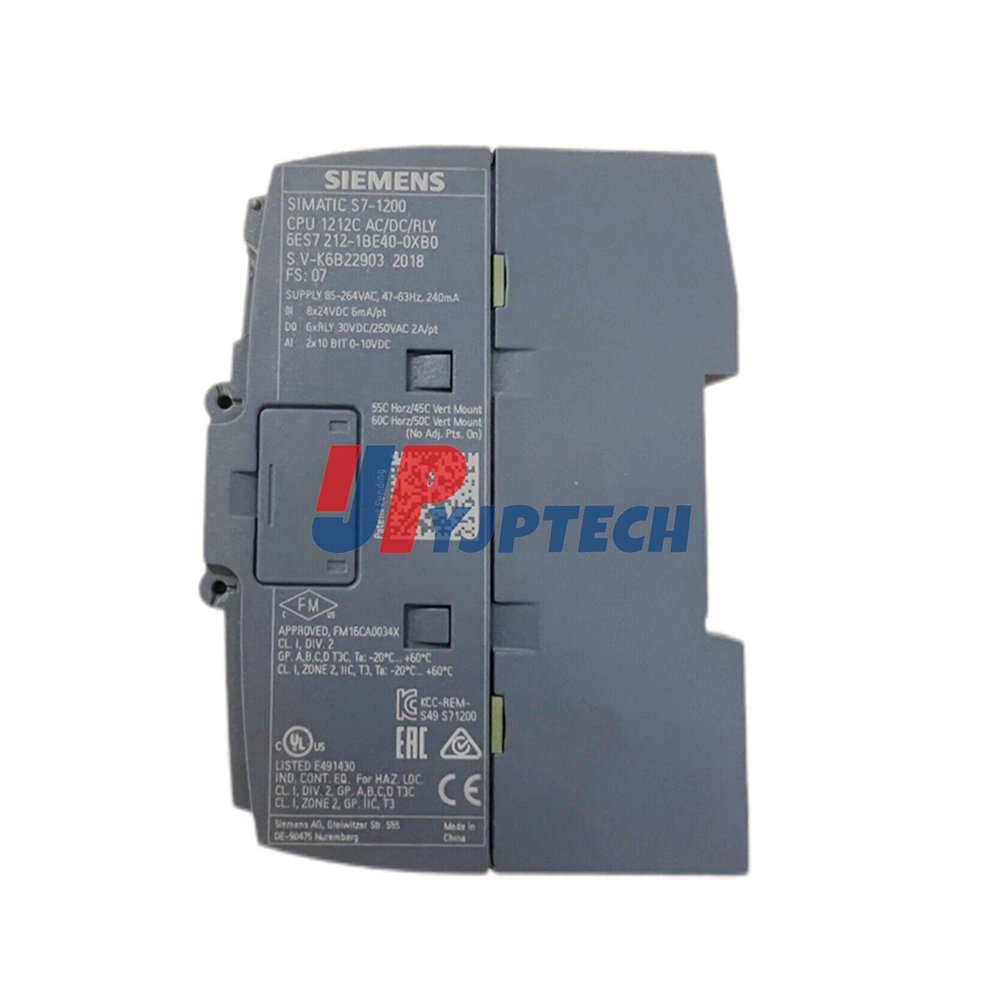 High quality PLC module 6ES72121BE400XB0 PLC PAC and dedicated controllers, compact CPU module 6ES7212-1BE40-0XB0