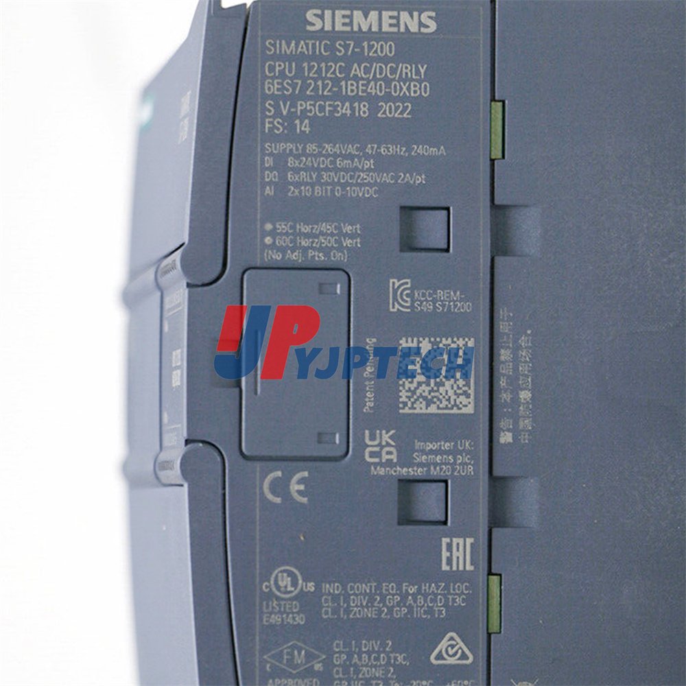 High quality PLC module 6ES72121BE400XB0 PLC PAC and dedicated controllers, compact CPU module 6ES7212-1BE40-0XB0