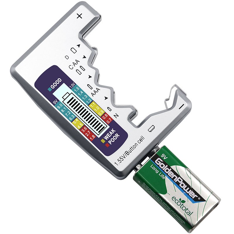 BT886 Digital Battery Tester LCD Display C D N AA AAA 9V 1.5V Button Cell Battery Capacity Check Detector Diagnostic Tool
