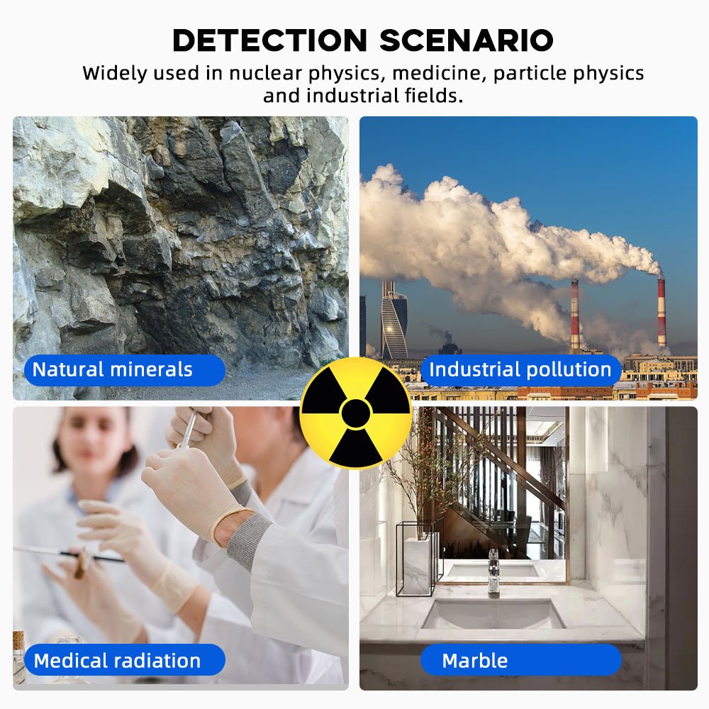 OEM ODM Selling JD3001 geiger counter radiation nuclear electromagnetic radiation tester