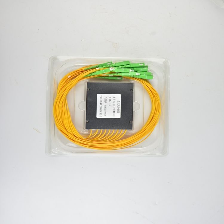 FTTH Fiber Optic PLC Splitter terminal box SC/APC ABS Box Singlemode Fiber Optical splitter SC/UPC PCL Splitter