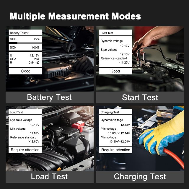 sndway digital battery tester lcd display 12v universal button battery tester volt capacity detector capacitance tools