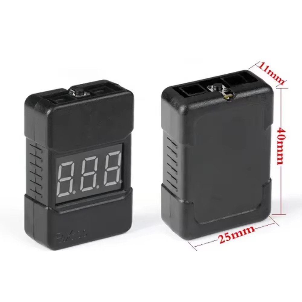 BX100 1-8S Low Voltage Buzzer Alarm/ Battery Voltage Checker/Lipo Battery Voltage Tester