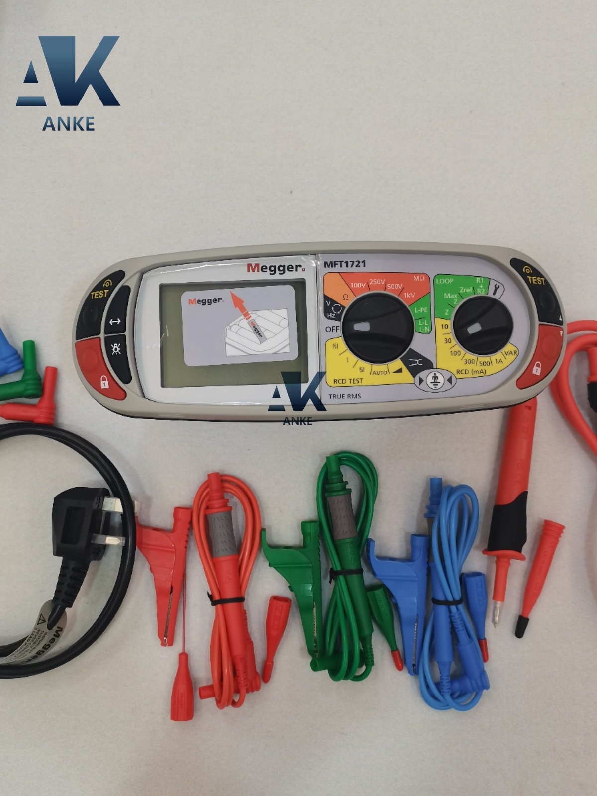 Megger MFT1731 MFT1721 MFT1711 Multifunction Installation Testers