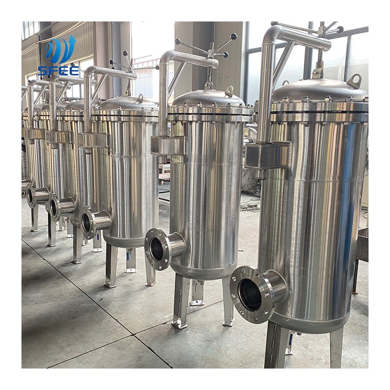 ss304 316L Stainless steel basket filter housing