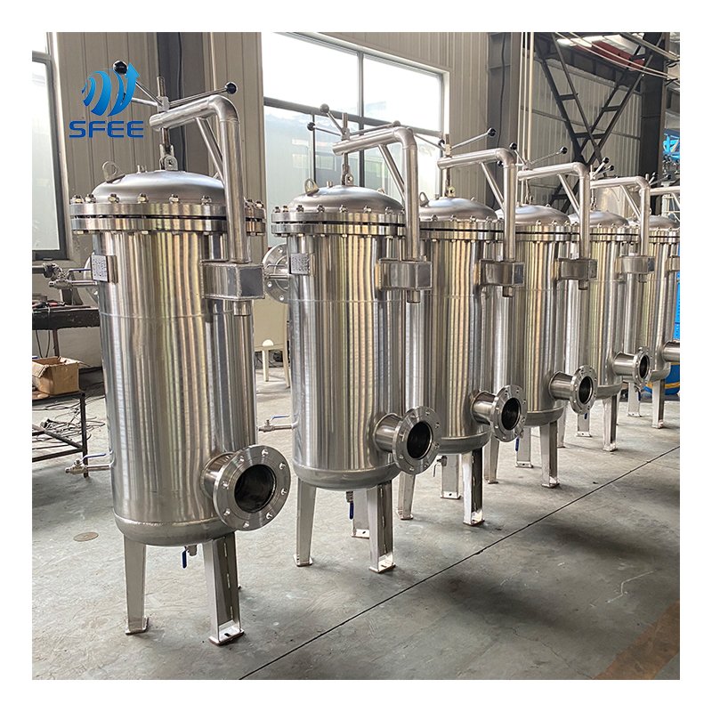 ss304 316L Stainless steel basket filter housing
