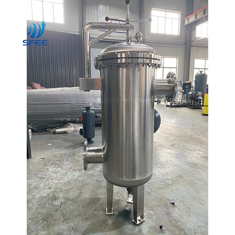 ss304 316L Stainless steel basket filter housing