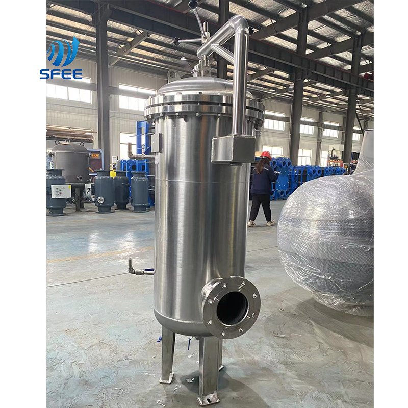 ss304 316L Stainless steel basket filter housing