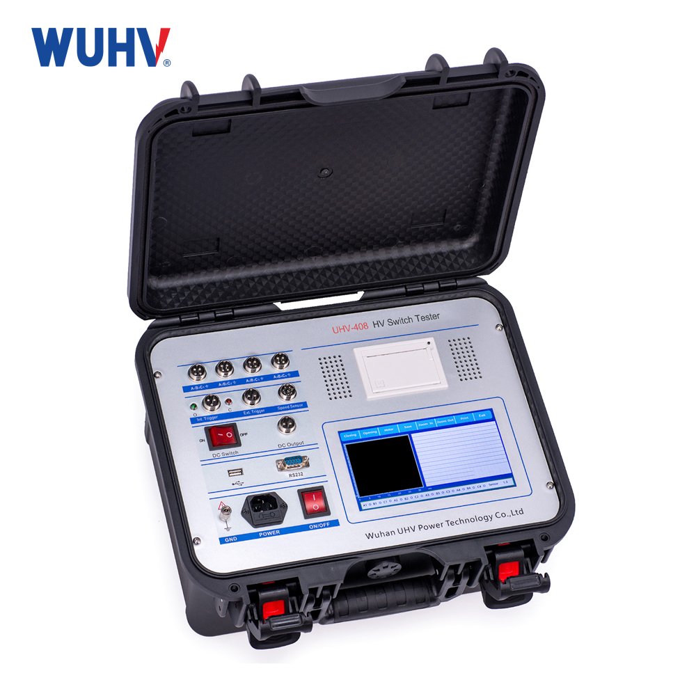 UHV-408 High voltage switch tester circuit breaker timing analyzer