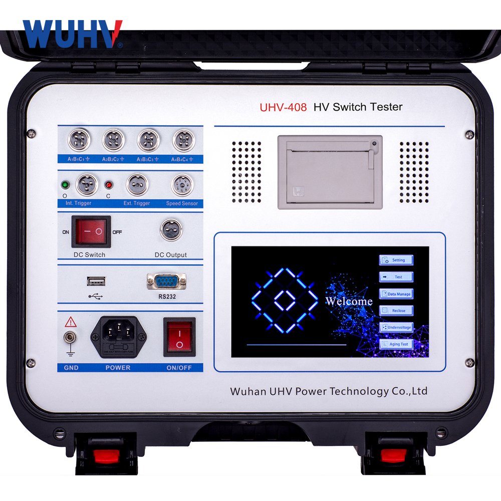 UHV-408 High voltage switch tester circuit breaker timing analyzer